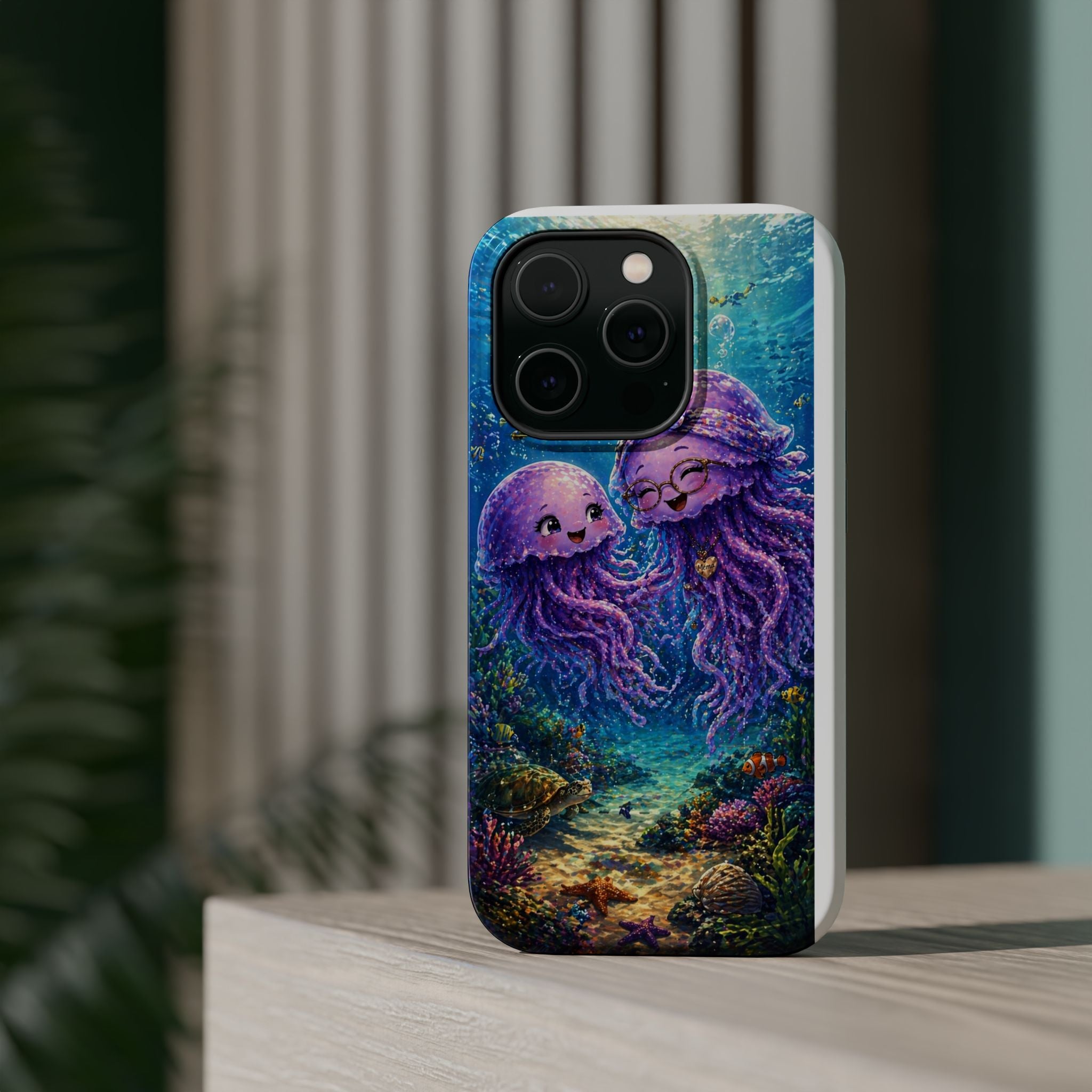 Mema & Me Jellyfish – Ocean Love Phone Case