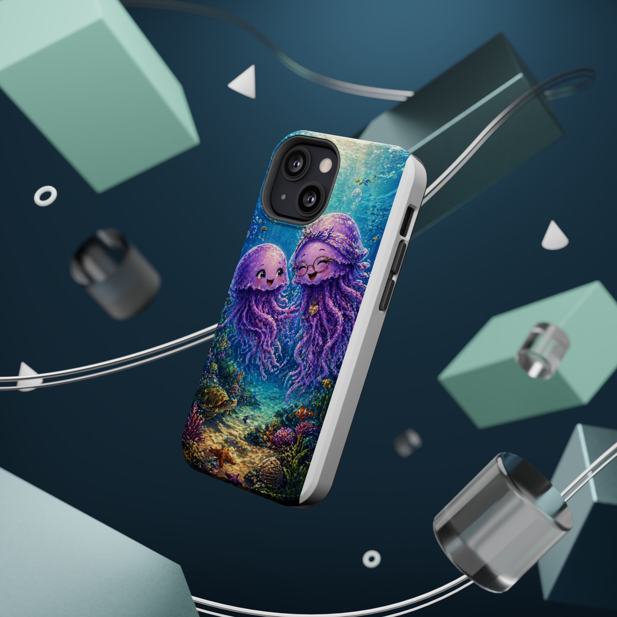 Mema & Me Jellyfish – Ocean Love Phone Case