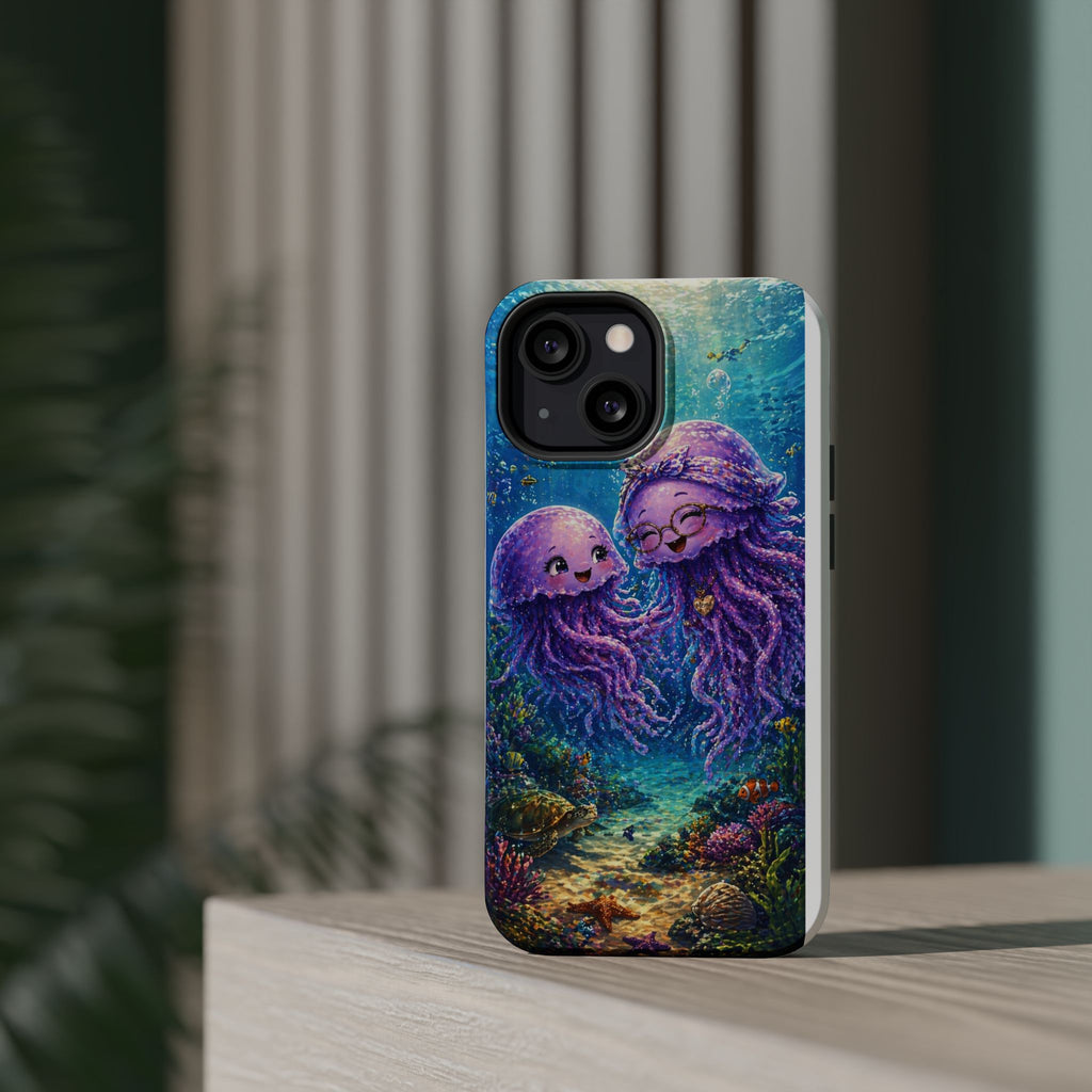 Mema & Me Jellyfish – Ocean Love Phone Case