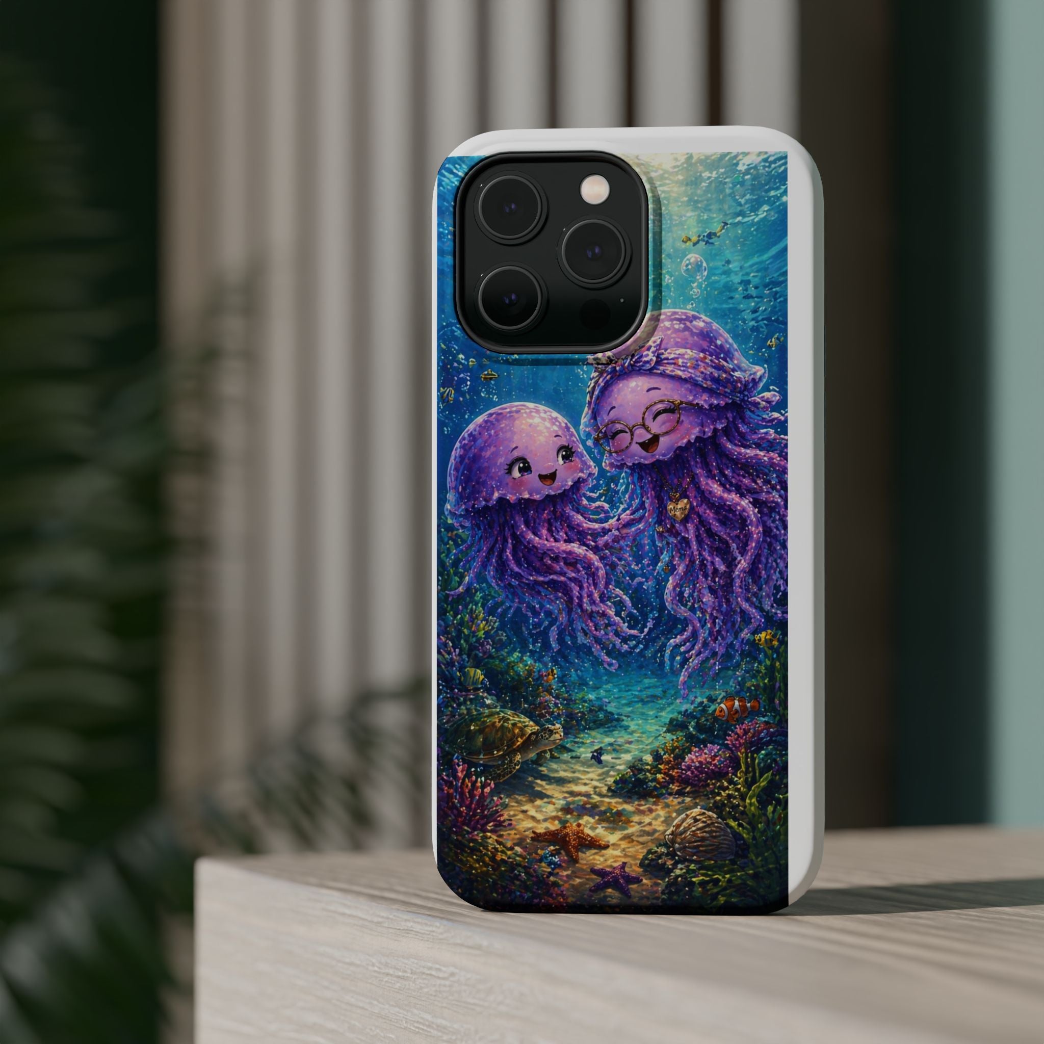 Mema & Me Jellyfish – Ocean Love Phone Case