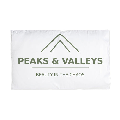 Even Here He Is With You – Valleys Edition Pillow Case | Faith & Hope Decor